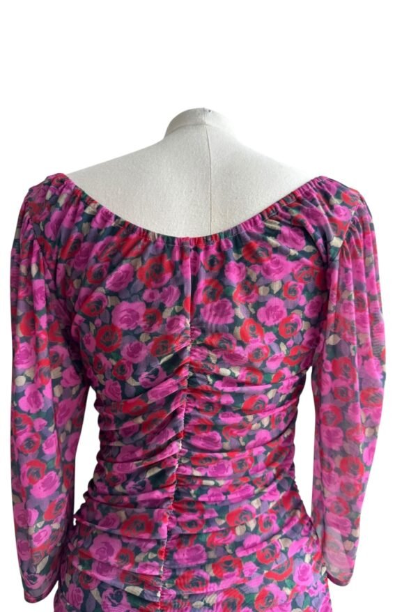 GANNI -  PRINTED FLORAL DRESS - Image 5